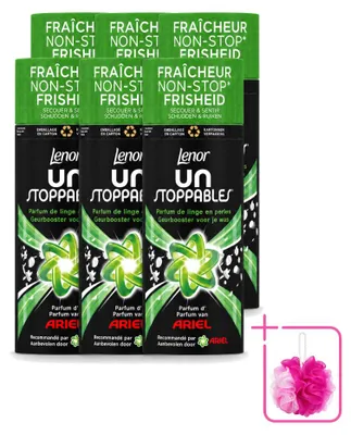 Produktbild von 6 x Lenor Unstoppables Ariel Duftbooster - 165 g - Sparpackung - 6 Stücke
