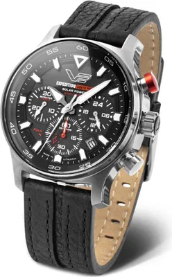 Produktbild von Herrenuhr VOSTOK EUROPE VR42-592A761, schwarz, sportlich, wasserdicht.