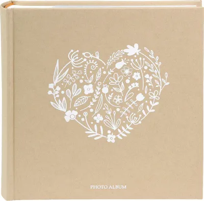 Produktbild von Goldbuch Einsteckalbum Springheart Kraftpapier 200 Fotos 10x15 cm 22x22 cm