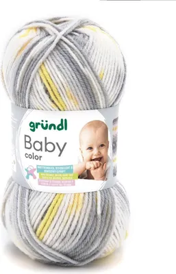 Produktbild von Gründl Babywolle Baby Color 50 g /150 m 70 % Polyacryl 30% Polyamid weich 10