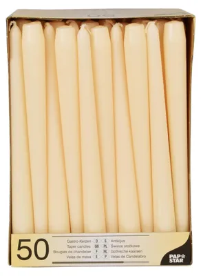Obrázek produktu pro Papstar 17967, Válec, Champagne, 7 h, 50 kusů