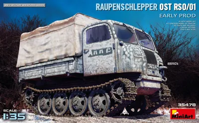 Imagen del producto de Raupenschlepper Ost Rso/01. Producción Inicial / 1:35