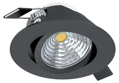 Zdjęcie produktu dla EGLO SALICETO, LED, 600 lm, 220-240 V, Czarny