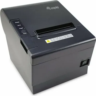 Produktbild von Equip Thermodrucker    80mm USB/RJ11                 schwarz
