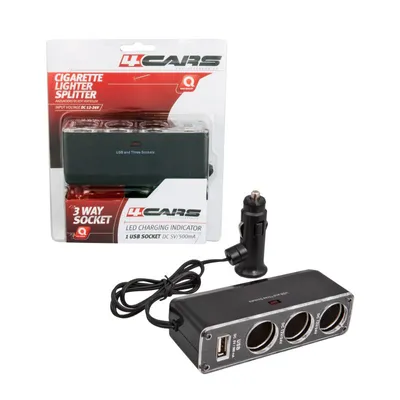 Zdjęcie produktu dla koncentrator zapalniczki 12/24 V S USB nr 1