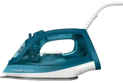 Produktbild von Philips 2000 series DST2030/90, Dampfbügeleisen, Keramik-Bügelsohle, 1,9 m, 130 g/min, Aqua-Farbe, 25 g/min
