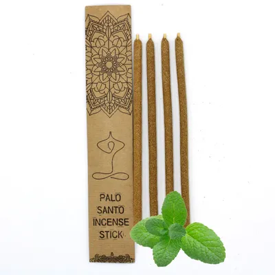 Immagine prodotto di Bastoncini di Palo Santo, grandi, per l'incenso - menta