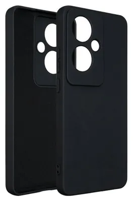 Productafbeelding van Siliconen Hoesje Beline Voor Oppo Reno 11F, Zwart/Zwart