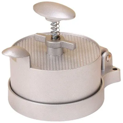 Produktbild von Aluminium-Grillform, leicht zu demontieren, antistick-Beschichtung, dauerhaft gegossen, für Grillen und Kochen geeignet.