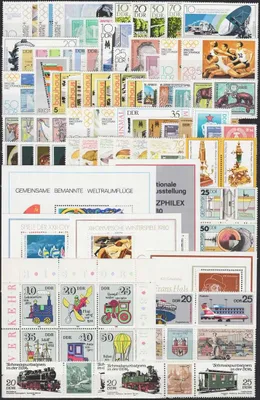 Produktbild von DDR-Jahrgang 1980-postfrisch - komplett