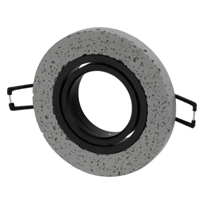 Produktbild von Spot Aluminium Einbaurahmen GU10 BETON - rund