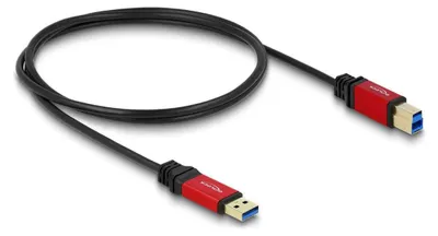Produktbild von DeLOCK 1.0m USB 3.0 A-B, 1 m, USB A, USB B, USB 3.2 Gen 1 (3.1 Gen 1), Männlich/Männlich, 5 Gbit/s