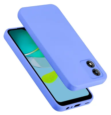 Produktbild von Cadorabo Hülle für Motorola Moto E13 Hülle Silikon Handyhülle Case aus flüssigem Silikon, Kratzfeste und stoßfeste Schutzhülle für Motorola Moto E13