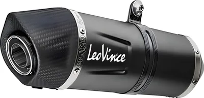 Zdjęcie produktu dla LeoVince LV One Evo Black Slip-On Exhaust dla APRILIA SX 125