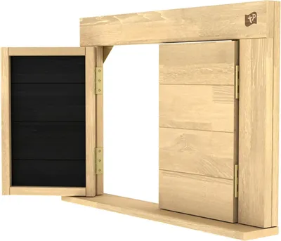 Produktbild von Fensterladen für Spielhaus Braun