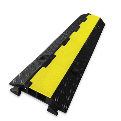 Produktbild von Kabelbrücke Peak Stabile Gummibrücke mit 2 Kabelkanälen und Erweiterungsmöglichkeit