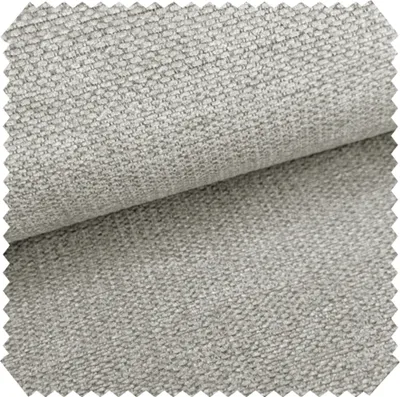Produktbild von novely® MUDAU SOFT Samtweicher Chenille-Polsterstoff - Melierter Möbelstoff - Grober Struktur-Stoff - Mélange Meterware 1lfm - Farbe: 05 Hellgrau
