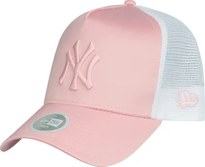 Zdjęcie produktu dla Czapka damska New Era Trucker - SATIN New York Yankees różowy