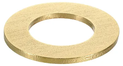 Produktbild von Satz Unterlegscheiben, Sortiment an Messingringscheiben M30 x 54 mm x 3 mm, flache Sicherungsringe, Dichtringe, Metallscheiben für Schrauben, Bolzen und Muttern