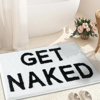 Imagen del producto de Alfombrilla de baño absorbente con base antideslizante para baño