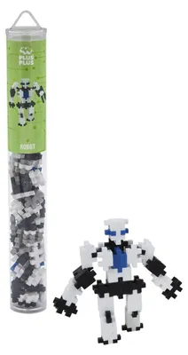 Image de Plus-Plus Robot, kit de construction en tubes - 100 pièces.
