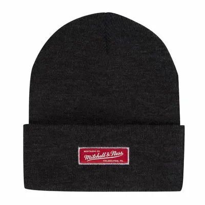 Obrázek produktu pro Mitchell & Ness Branded Roll Up Beanie black - UNI