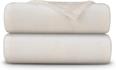Produktbild von Kuscheldecke Cashmere Touch 200x220cm ( Off White ) Flauschige Wohndecke für Sofa, Couch und Bett, Tagesdecke - Sofaüberwurf