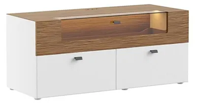 Image de Armoire TV TV-Lowboard Meuble multimédia Commode TV Sous-armoire TV