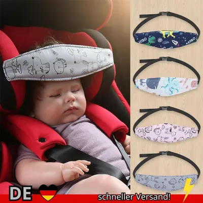 Produktbild von Baby Auto Sitz Kopf Unterstützung Kinder Kinderwagen Befestigungs Gürtel