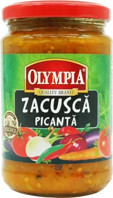 Produktbild von Olympia Zacusca de vinete picanta pikante Gemüsezubereitung mit Aubergine 300g