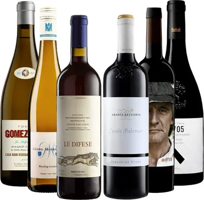 Produktbild von Pack 6 Vinos Bacchus Wein-Pakete Spanien  450.00 cl 12.0 %