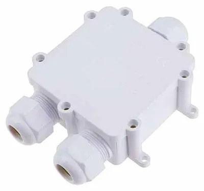 Immagine prodotto di V-TAC VT-870 scatola box pvc di derivazione con 3 terminali interni bianco IP68 - SKU 5981