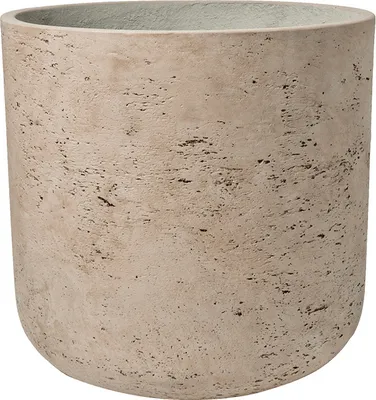Produktbild von Pottery Pots Charlie, Topfpflanzer, Freistehend, Ton, Grau, Rund, Drinnen/Draußen