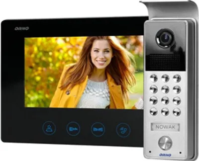 Obrázek produktu pro Videozvonek ORNO OR-VID-ME-1056/B CERES, 7" LCD s kodovým zámkem