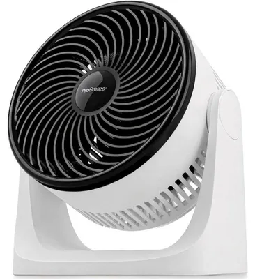 Productafbeelding van Bureauventilator PB-F-28WB-EU, 3 snelheden, 90° kantelbaar, zwart/wit