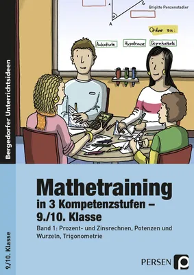 Produktbild von Mathetraining in 3 Kompetenzstufen - 9./10. Klasse