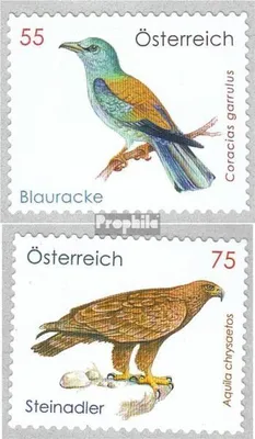 Produktbild von Briefmarken Österreich 2010 Mi 2871-2872 (kompl.Ausg.) gestempelt Freimarken: Tierschutz
