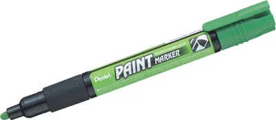 Produktbild von Lackmarker 2,0mm Rundspitze hellgrün Packung mit 12 Stück