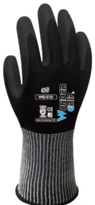 Produktbild von Wonder Grip WG-510, Werkstatthandschuhe, Schwarz, S, Erwachsener, Erwachsener, Unisex
