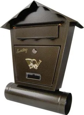 Obrázok produktu pre Briefkasten Mit Rohr Sd2T Gold - Skl Sd2T 854