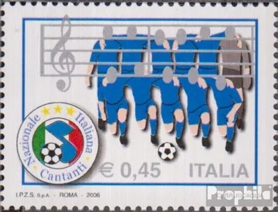 Produktbild von Briefmarken Italien 2006 Mi 3097 (kompl.Ausg.) postfrisch Fußball