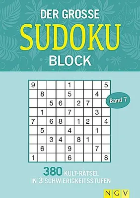 Produktbild von Der große Sudoku Block Band 7