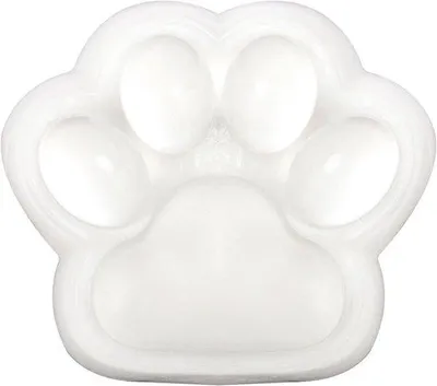 Image de Jouet souple en forme de patte de chat pour l'école ou le bureau (transparent)