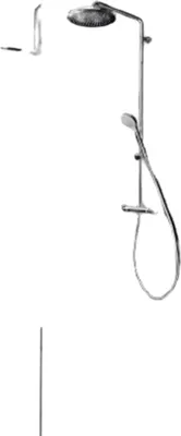 Immagine prodotto di hansgrohe Croma Select S Showerpipe 280 1jet EcoSmart con termostato, cromato, 1 pz.