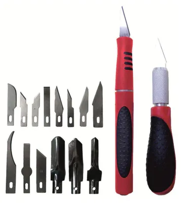 Produktbild von CON:P Bastlermesserset, 16-teilig, B20896