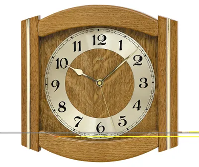 Productafbeelding van AMS funkwandklok, model 5822/4, afmetingen 27x27x5 cm
