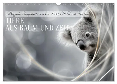 Produktbild von Tiere aus Traum und Zeit (Wandkalender 2027 DIN A3 quer), CALVENDO Monatskalender