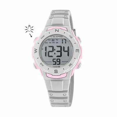 Immagine prodotto di Calypso Digital Crush orologio per bambini al quarzo con cinturino in silicone beige K5801/1