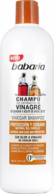 Produktbild von Babaria Vinagre Shampoo mit Quassia-Essig-Extrakt und Teebaumöl 700 ml