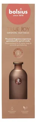 Immagine prodotto di Deodorante per ambienti Nohel Garden VERO ORIENTE DI GIOIA. MORBIDEZZA con bastoncini 80ml